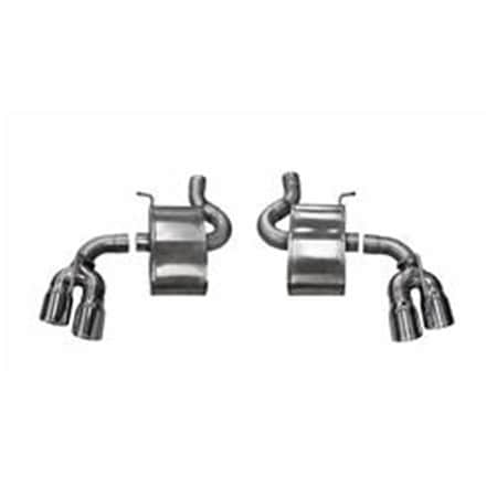 Corsa Exhaust 2.75 in. Axle-Back Exhaust System with Dual Rear Exit, Polished 14786